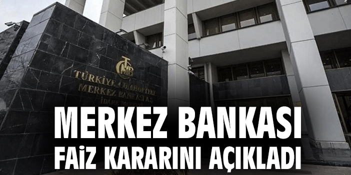 TCMB PPK Faiz Kararını Açıkladı