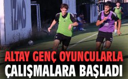 Altay’da Gençler Sahaya İndi, A Takım 20 Temmuz’da!