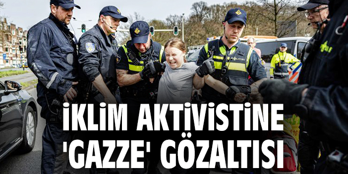 web sitesinde haber muhabirisin bu içeriğe göre dikkat çekici başlık yazar mısın. Başlığın uzunluğu en fazla 50 karakter olsun 
					<p>İklim aktivisti Greta Thunberg, Danimarka’nın başkenti Kopenhag’da İsrail’in Gazze saldırılarına karşı gerçekleştirilen protesto gösterisine katıldı. Gösteriyi organize eden öğrenci grubunun sözcüsü, İsrail karşıtı eylemde Thunberg’in gözaltına alındığını duyurdu. Danimarka polisi ise, yaklaşık 20 kişinin Kopenhag Üniversitesi’nde girişi engellemesi ve 3 kişinin içeri girmesinin ardından 6 kişinin gözaltına alındığını duyurdu.</p><p>Polis, gözaltına alınanların kimliklerine ilişkin bir açıklama yapmazken İşgale Karşı Öğrenciler grubunun sözcüsü gözaltına alınanlar arasında Thunberg’in de bulunduğunu bildirdi.</p><p></p>