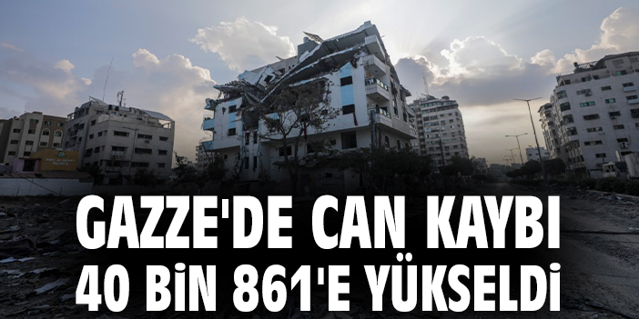 web sitesinde haber muhabirisin bu içeriğe göre dikkat çekici başlık yazar mısın. Başlığın uzunluğu en fazla 50 karakter olsun 
					<p>İsrail, Gazze Şeridi’ndeki katliamlarına 334 gündür devam ediyor. Filistin Sağlık Bakanlığı tarafından yapılan açıklamada, Gazze Şeridi’ne son 24 saatte düzenlenen 3 saldırıda 42 Filistinlinin hayatını kaybettiği, 107 Filistinlinin ise yaralandığı belirtildi. İsrail’in 7 Ekim’den bu yana düzenlediği saldırılarda hayatını kaybeden Filistinlilerin sayısının 40 bin 861’e, yaralıların sayısı 94 bin 398’e yükseldiği kaydedildi.</p><p></p>