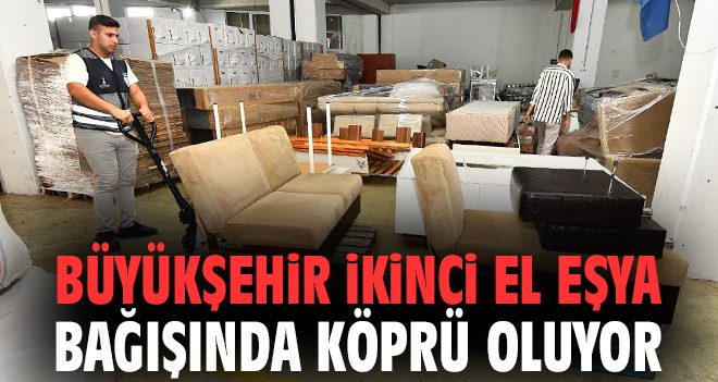 İzmir’den Dayanışma Projesi: İkinci El Eşya Yardımı