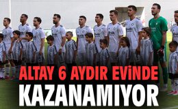 Altay, İç Sahada Yenilgiyle Tanıştı!