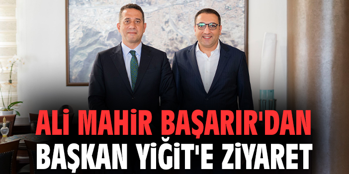 Başkan Yiğit, Mersin Milletvekili’ni Ağırladı