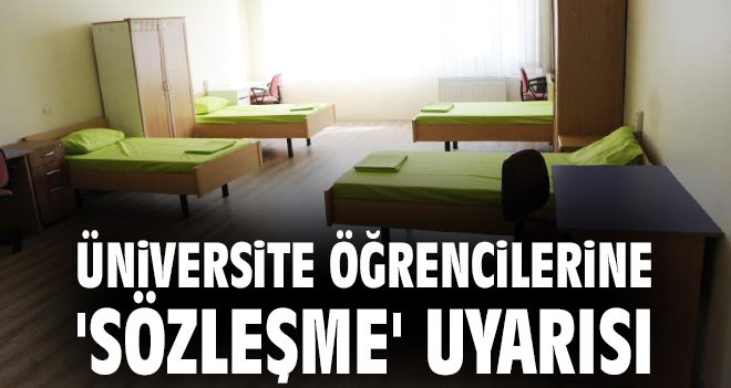 Kiralarken Sözleşme Yapmayı Unutmayın!