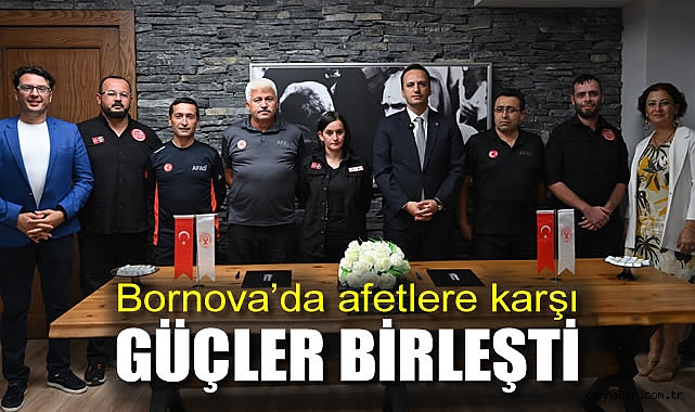 Bornova’dan Afetlere Karşı Güçlü İşbirliği