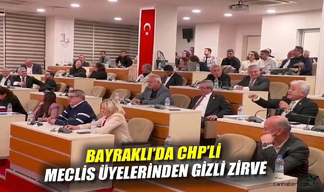 Bayraklı’da Gizli Toplantı: Siyasi İhtiraslar!