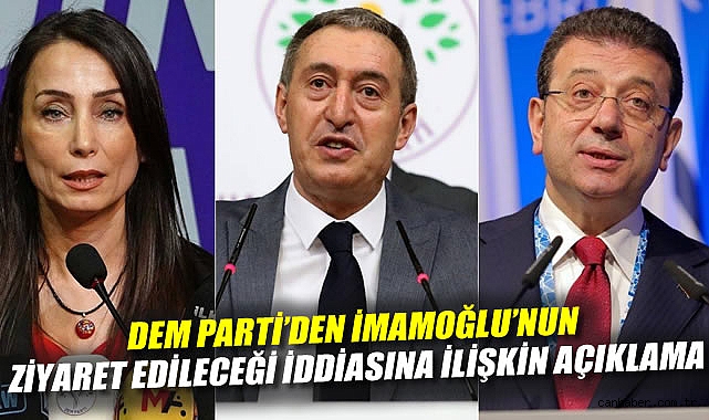 İmamoğlu, DEM Parti Eş Başkanlarıyla Görüşecek!