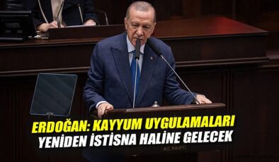 Erdoğan: Kayyum Uygulamaları Yeniden Geliyor!