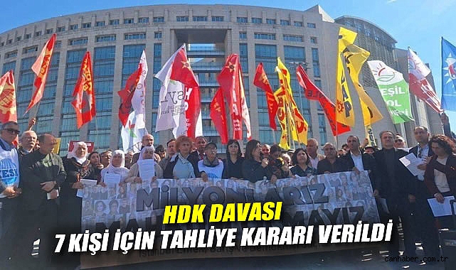 HDK Davasında 8 Kişi Tahliye Edildi