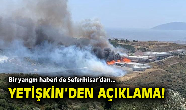 Seferihisar’da Orman Yangınına Hızla Müdahale!