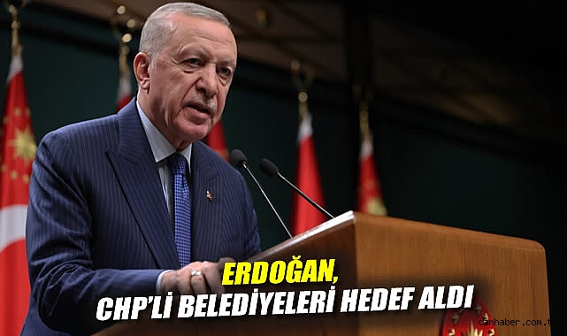Erdoğan: CHP İflas Ve Yolsuzluk İçinde!