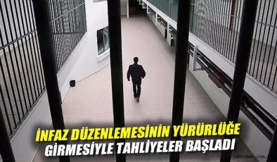 10. Yargı Paketi ile Cezaevlerinde Tahliye Heyecanı
