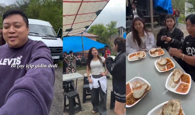 Koreli Turistler Düğün İkramında Şok Oldu!