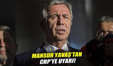 Mansur Yavaş’tan CHP’ye Rest ve Birlik Çağrısı