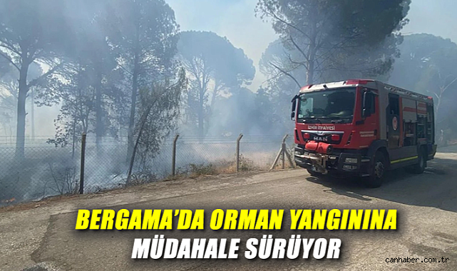 İzmir’de Yangın: İlk Müdahale Su Tankerleriyle
