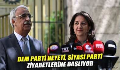 DEM Parti İmralı Heyeti Siyasi Temaslara Başladı!