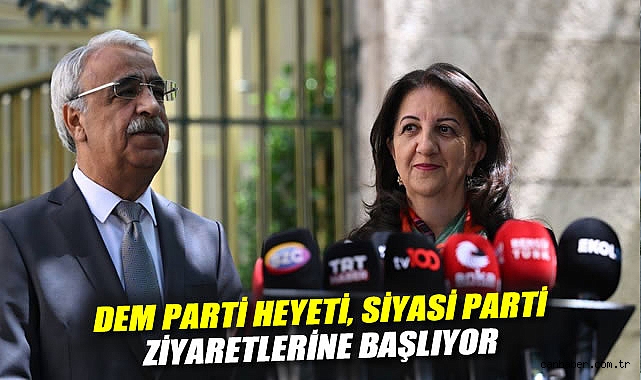 DEM Parti İmralı Heyeti Siyasi Temaslara Başladı!