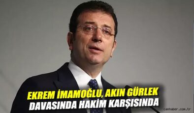 İmamoğlu’nun Duruşmasında Sloganlar Yükseldi!