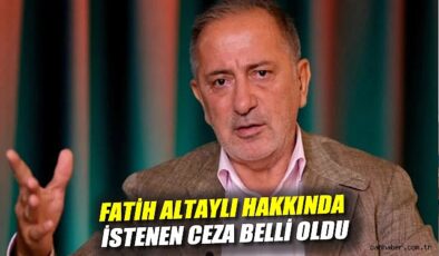 Fatih Altaylı’ya 5 Yıl Hapis Riski!