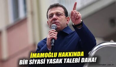 İmamoğlu’na 8 Yıl Hapis Ceza İstemi!