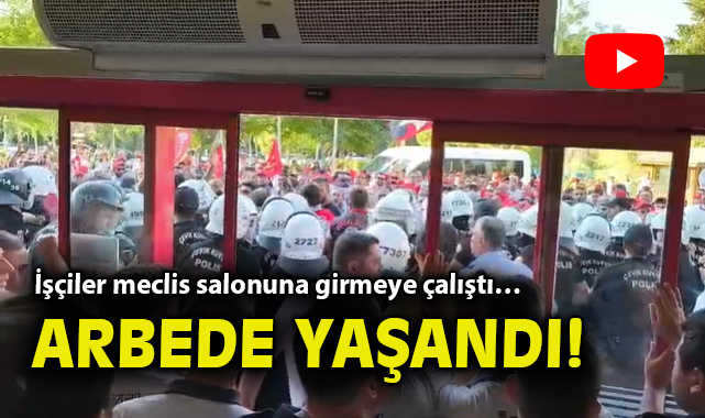 İşten Çıkarılan İşçilerden Meclis Önünde Eylem!