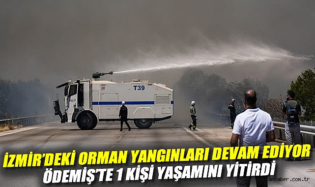 Ödemiş’te Yangında 81 Yaşındaki İbrahim Hayatını Kaybetti