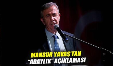 Yavaş: Ekrem İmamoğlu’nun Tutukluluğu Adaylığıma Engel