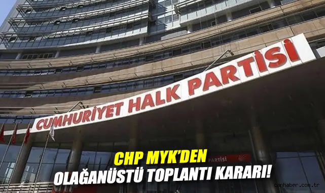 CHP’de Olağanüstü Toplantı: İstanbul Sarsılıyor!