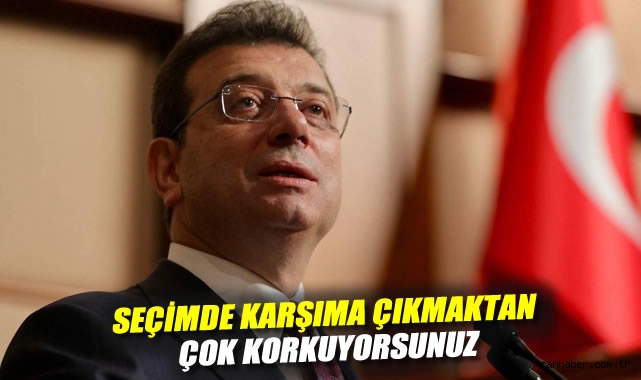 İmamoğlu’ndan İktidara Sert Tepki: Gitme Vakti
