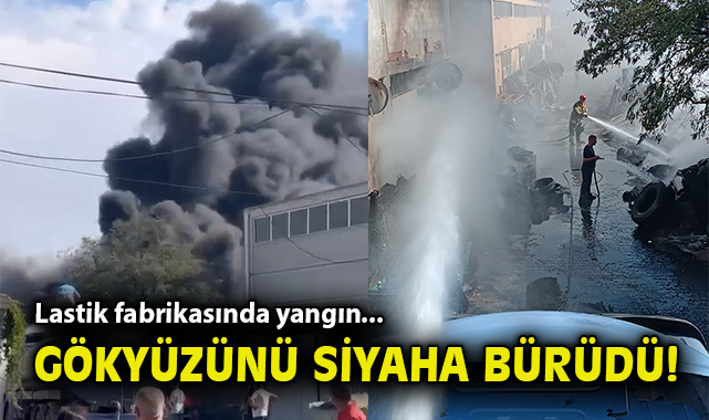 Helvacı Mahallesi’nde Lastik Yangını: Felaket Önlenmiş!