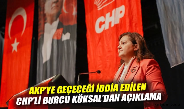 Burcu Köksal: ‘İftiralara karşı mücadeleme devam’