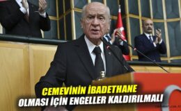 Bahçeli’den Cemevi ve Gazze Açıklamaları!