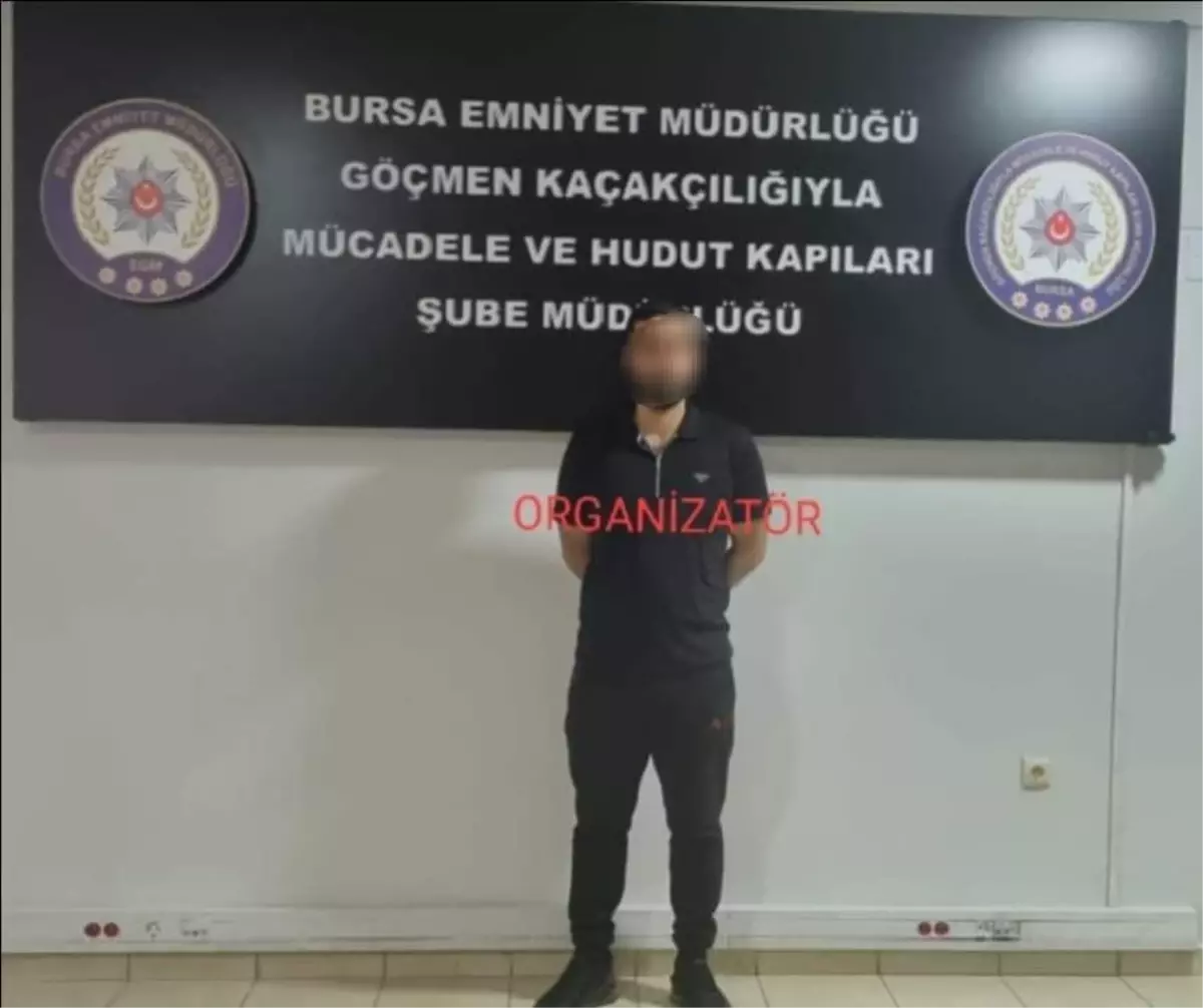 Bursa’da Göçmen Kaçakçılığı Operasyonu! 6 Gözaltı