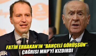 MHP’den Yeniden Refah Partisi’ne Sert Tepki!