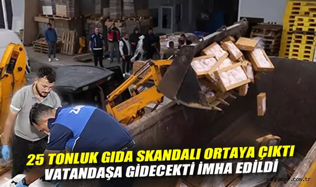 Çamköy’de 25 Ton Tarihi Geçmiş Gıda Ele Geçirildi!