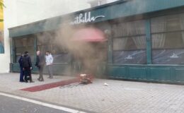 Yenibağlar’da Restoran Mutfakında Yangın Paniği!