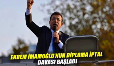 İmamoğlu’nun Dava Gündemi: Diplomaya İtiraz!