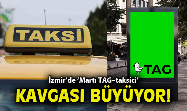 İzmir’de Şoförler ile Martı TAG Arasında Gerilim