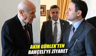 Bahçeli’den Akın Gürlek’e Nazik Ziyaret!