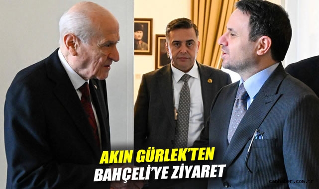 Bahçeli’den Akın Gürlek’e Nazik Ziyaret!