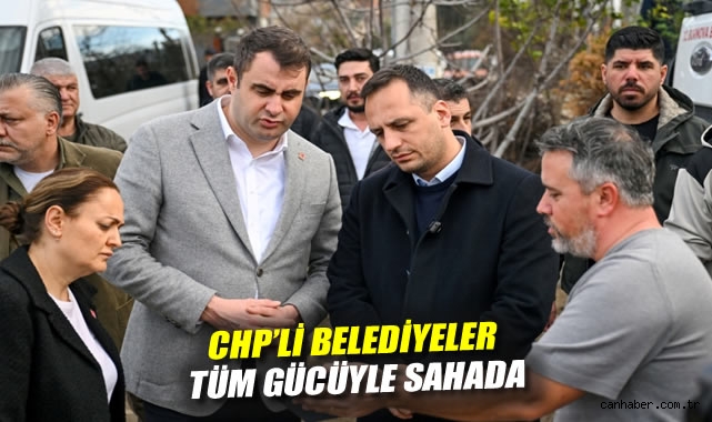 Bornova’da Yağış Sonrası Temizlik Çalışmaları Başladı