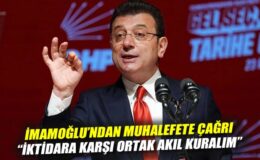 İmamoğlu: Türkiye için Ortak Akla Çağrı!