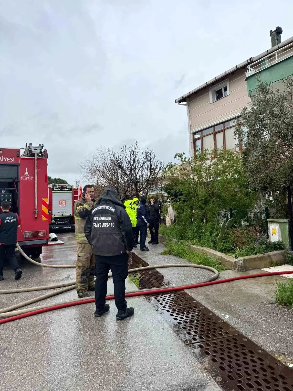 İzmir’de Yangın: Bir Ölü, Bir Yaralı Haberi!