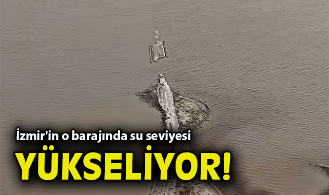 Alaçatı Barajı’nda Su Seviyesi Yüzde 32’ye Çıktı!