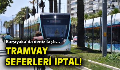 Karşıyaka Tramvayı’nda Sefer Kısıtlaması!