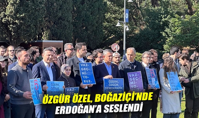 Özgür Özel’den Erdoğan’a Sert Eleştiri!
