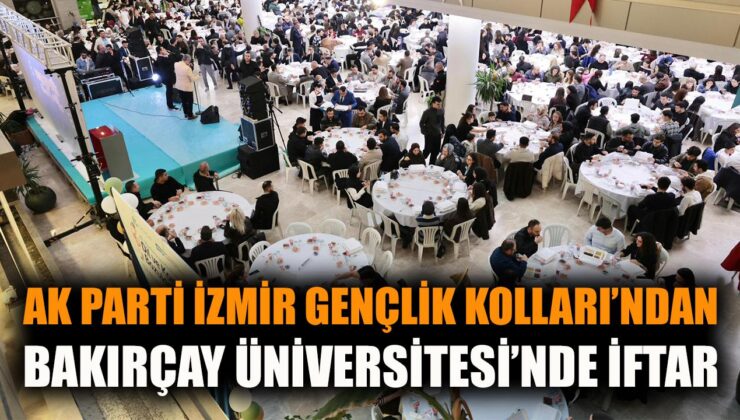 İzmir’de Gençlerden İftar Sofrası ve Birlik Mesajı