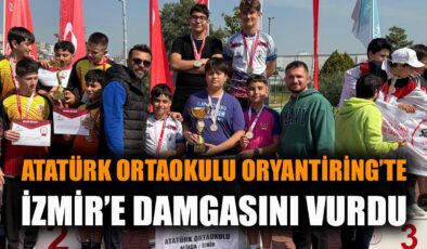 Atatürk Ortaokulu’ndan Oryantiringde Büyük Başarı!