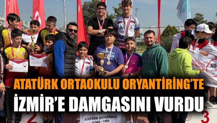 Atatürk Ortaokulu’ndan Oryantiringde Büyük Başarı!