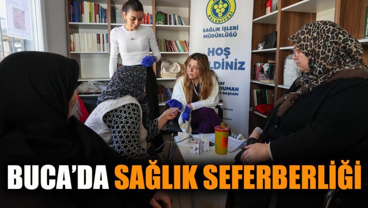 Buca’da Ücretsiz Sağlık Taraması Başladı!